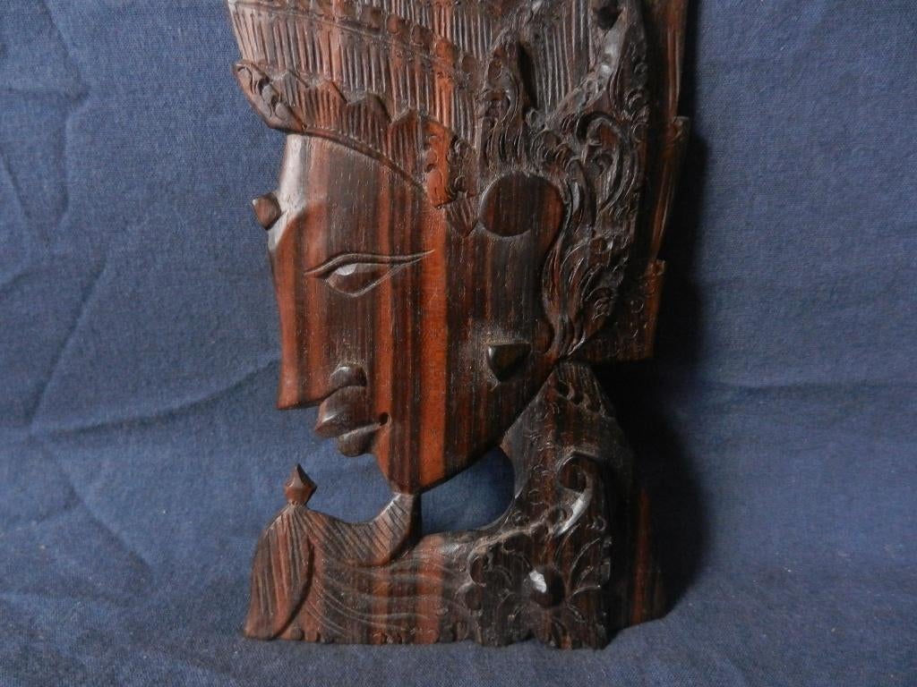 Coromandel reliëf Prinses Indonesie Bali h. 24, Ophalen of Verzenden
