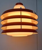Vintage Design Lamp Oranje Schalen Melkglas '70s, Ophalen of Verzenden, Gebruikt, Minder dan 50 cm