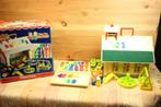 Vintage Fisher price School, Speelset, Gebruikt, Ophalen of Verzenden