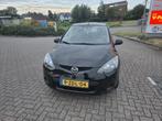 Mazda 2 1.3 55KW 3DRS 2009 Zwart, Auto's, Voorwielaandrijving, Stof, 74 pk, Zwart