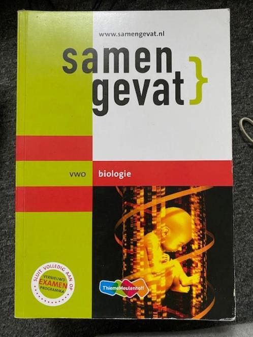 Biologie VWO samengevat 2e fase, Boeken, Schoolboeken, Gelezen, Biologie, VWO, Ophalen of Verzenden