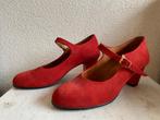 Originele Flamenco dansschoen van Gladis Dance, rood suede, Kleding | Dames, Schoenen, Dansschoenen, Ophalen of Verzenden, Gedragen
