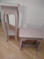 Set van 2 vintage bijzettafels, Huis en Inrichting, Stoelen, Ophalen