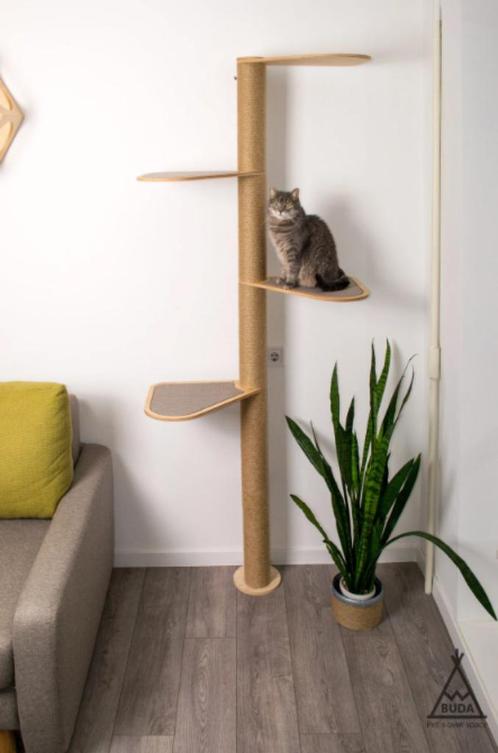 design krabpaal/ krabtoren, Dieren en Toebehoren, Krabmeubelen, Zo goed als nieuw, Krabpaal, Ophalen