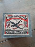 oude verpakking luciferdoosje. 10 stuks. De Zwaluw, Ophalen of Verzenden