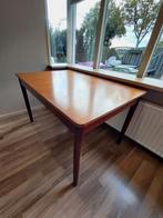 Tafel Pastoe Webe Berlijn teak vintage uitschuifbaar, Huis en Inrichting, Tafels | Eettafels, 50 tot 100 cm, Zo goed als nieuw
