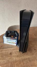 Playstation 5 + controller + 8 games, Ophalen, Zo goed als nieuw, Playstation 5