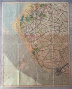 Kaart Hellevoetsluis 25K 1950, Gelezen, Ophalen of Verzenden, Landkaart, 1800 tot 2000