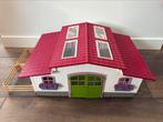 Schleich paardenstal met paarden en accessoires, Ophalen, Zo goed als nieuw, Kunststof