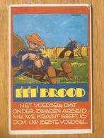 reclame kaart EET BROOD (jaren 20), Verzamelen, Ophalen of Verzenden, 1920 tot 1940, Gelopen, Ambachten of Beroep