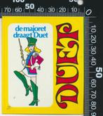 Sticker: Duet - De majoret draagt Duet, Verzenden, Zo goed als nieuw, Bedrijf of Vereniging