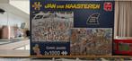 Jan van haasteren 2 in 1 puzzel, Ophalen of Verzenden, 500 t/m 1500 stukjes, Zo goed als nieuw