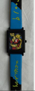 Herman brood horloge, Sieraden, Tassen en Uiterlijk, Horloges | Heren, Ophalen, Zo goed als nieuw, Overige merken