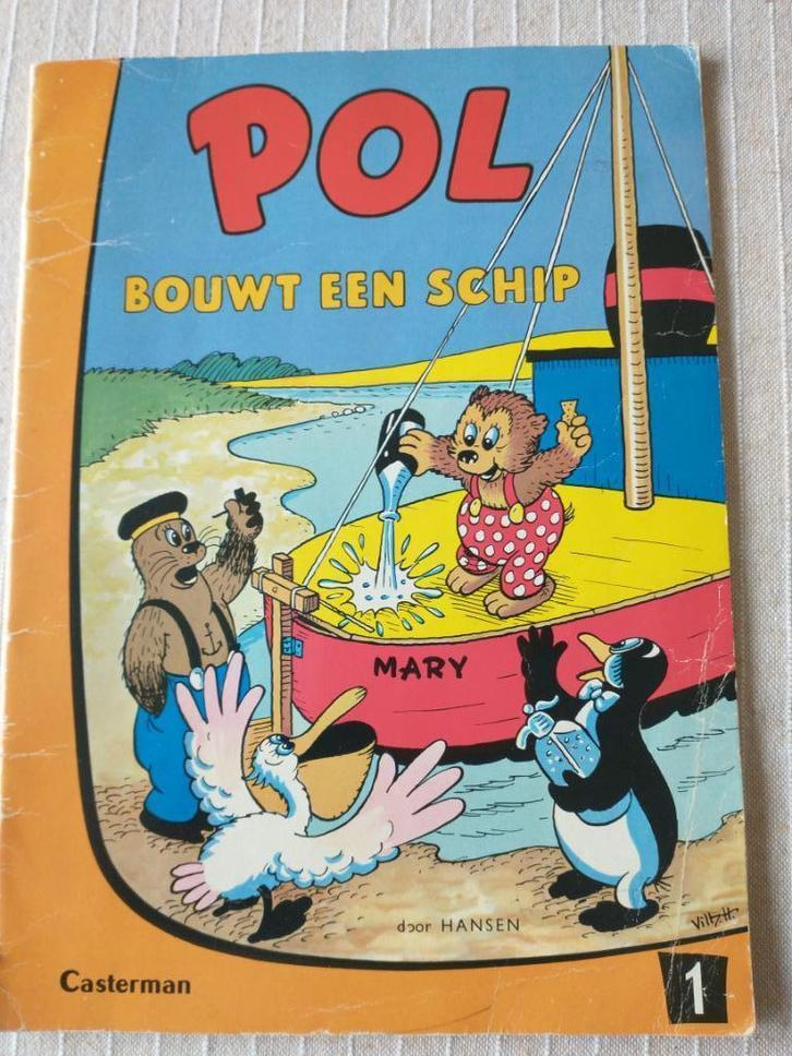 POL bouwt een schip No. 1, Boeken, Stripboeken, Gelezen, Eén stripboek, Ophalen of Verzenden