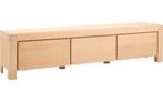 230m breed tv meubel Clear van Goossens meubelen, Ophalen, Gebruikt, Eikenhout, 200 cm of meer
