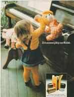 Retro reclame 1978 Kodak fotofilm piano muziekinstrument, Verzenden, Overige typen