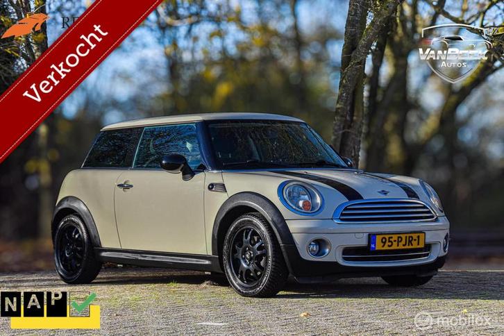 Mini Mini 1.4 One Pepper Apk Als Nieuw!, Auto's, Mini, Bedrijf, One, ABS, Airbags, Airconditioning, Alarm, Boordcomputer, Centrale vergrendeling