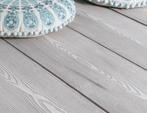 62,72 M2 BPC VLONDERPLANKEN SILVER WHITE NU € 6,95 PER METER, Ophalen of Verzenden, Nieuw, Bamboe