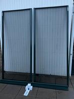 Unilux hordeuren in plissé (nieuw) 241x220, 200 cm of meer, Nieuw, Ophalen of Verzenden, Groen