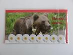 hartelijk groeten wenskaart met bruine beer, Diversen, Ophalen of Verzenden, Nieuw