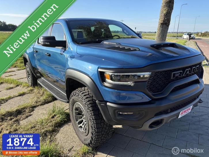 Dodge Ram 1500 4X4 6.2 V8 4x4 Crew Cab TRX, Auto's, Dodge, Bedrijf, Te koop, RAM 1500, 360° camera, 4x4, ABS, Achteruitrijcamera