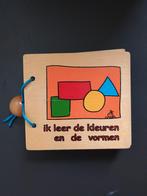 Houten kleuren en vormen boekje, Ophalen of Verzenden, Gebruikt, Overige typen