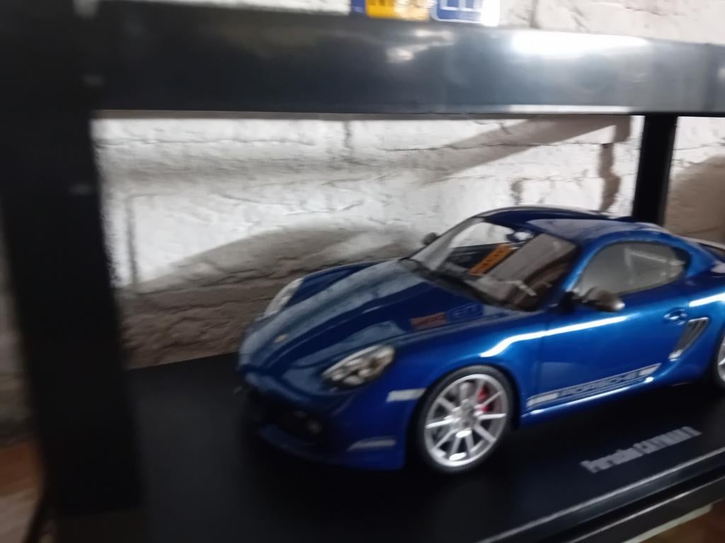 Porsche Cayman R GT Spirit, Hobby en Vrije tijd, Modelauto's | 1:18, Overige merken, Auto, Ergens in Frankrijk, Nieuw