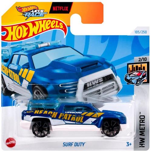 2024 Hot Wheels Surf Duty Let's Race Netflix, Kinderen en Baby's, Speelgoed | Speelgoedvoertuigen, Nieuw, Ophalen of Verzenden