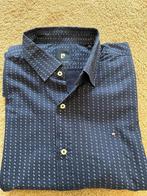 Donkerblauw overhemd, lange mouw, Pierre Cardin, mt. XL, Blauw, Pierre Cardin, Ophalen of Verzenden, Gedragen