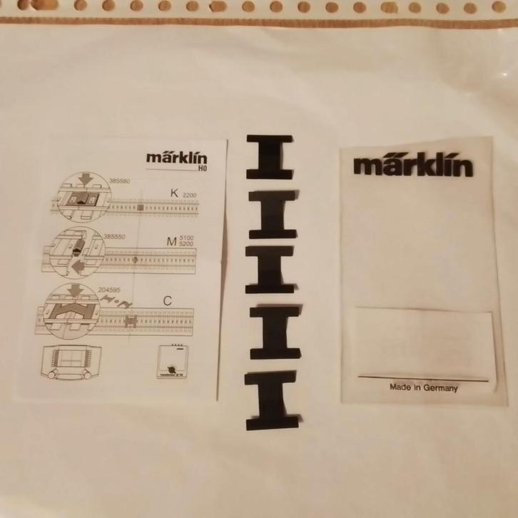 Marklin Contactwipper E204595 voor stroomkring scheiding., Hobby en Vrije tijd, Modeltreinen | H0, Nieuw, Transformator of Voeding