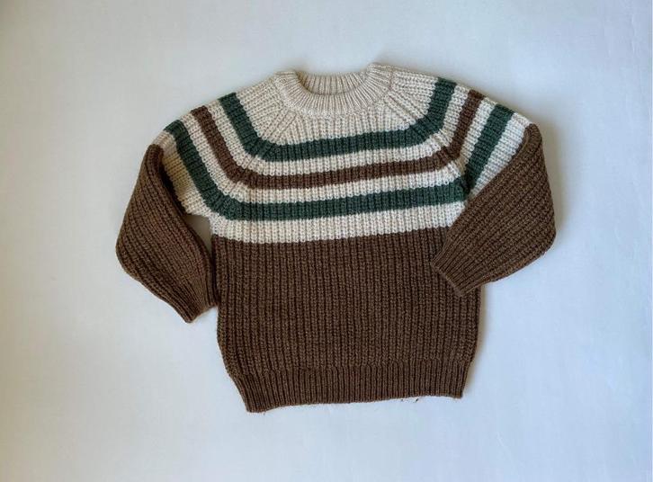 Stoere grof gebreide Zara Trui (110), Kinderen en Baby's, Kinderkleding | Maat 110, Zo goed als nieuw, Jongen, Trui of Vest, Ophalen of Verzenden