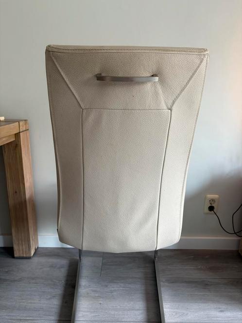 7x eetkamerstoelen Henders & Hazel, Huis en Inrichting, Stoelen, Gebruikt, Vijf, Zes of meer stoelen, Leer, Overige kleuren, Ophalen