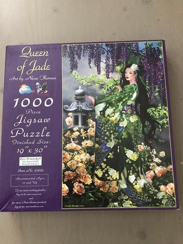 Sunsout - Queen Jade - 1000 stukjes - puzzel beschikbaar voor biedingen