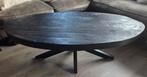 Salontafel mangohout, Huis en Inrichting, Tafels | Salontafels, Ophalen, 100 tot 150 cm, Rond, 50 tot 100 cm