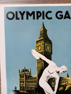 Affiche London 1948 Olympische Spelen uit 1972, Verzamelen, Posters, Zo goed als nieuw, Verzenden