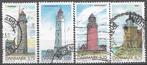 DENEMARKEN serie Vuurtorens 1996, Postzegels en Munten, Postzegels | Europa | Scandinavië, Verzenden, Denemarken, Gestempeld