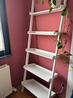 Boekenkast wandrek ladder kast wit, Ophalen, 50 tot 100 cm, Zo goed als nieuw, 150 tot 200 cm