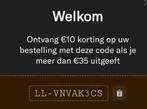 Korting Waterdrop €10,- kortingscode  LL-VNVAK3CS, Tickets en Kaartjes, Kortingen en Cadeaubonnen, Drie personen of meer, Kortingsbon