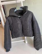Bomber jas cropped, Kleding | Dames, Jassen | Winter, Verzenden, Zo goed als nieuw, Maat 34 (XS) of kleiner, Zwart