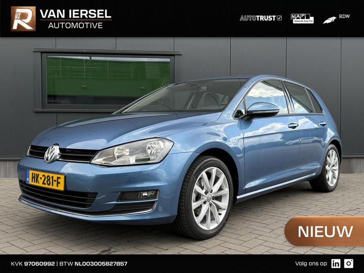 Volkswagen Golf 1.4 TSI Highline 125 PK DSG | Automaat | 1e, Auto's, Volkswagen, Bedrijf, Te koop, Golf, ABS, Achteruitrijcamera
