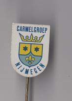 Scouting Carmelgroep Nijmegen speldje, Gebruikt, Niet vindbaar, Niet vindbaar, Speldje of Pin