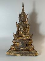 Antieke bronzen Thaise Boeddha, Ophalen