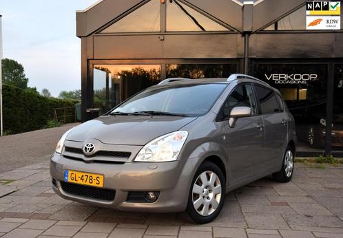 Toyota Verso Corolla 8 VVT-i Sol Automaat 7 persoons, Auto's, Toyota, Bedrijf, Te koop, Corolla Verso, ABS, Airbags, Airconditioning