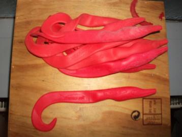 10 stuks Jelly Sandeel Shad / roofvis shads / kunstaas shads beschikbaar voor biedingen