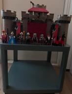 Playmobil compleet kasteel met poppetjes, Kinderen en Baby's, Speelgoed | Playmobil, Ophalen, Zo goed als nieuw, Complete set