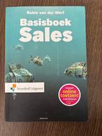 Basisboek Sales - Robin van der Werf, Ophalen of Verzenden, Zo goed als nieuw, HBO