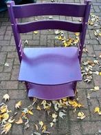 Stokke trip trap paars, Kinderen en Baby's, Kinderstoelen, Ophalen, Gebruikt, Meegroeistoel