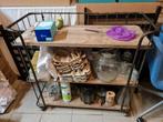 BePureHome Trolley Giro medium metaal hout 94x41x89cm, Ophalen, Zo goed als nieuw