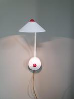 Vintage memphis happy lights wandlamp halogeen, Ophalen of Verzenden, Gebruikt, Metaal, Vintage, memphis