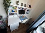 Hemnes bureau met bovenstuk, Ophalen, Zo goed als nieuw